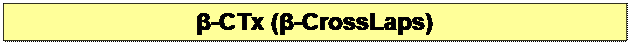 Textov pole: β-CTx (β-CrossLaps)