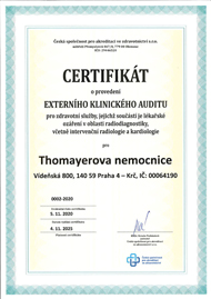 certifikát kvality a bezpečí